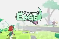 Il bordo delle orchidee