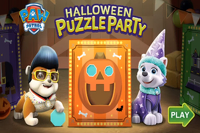 Paw Patrol: festa rompicapo di Halloween